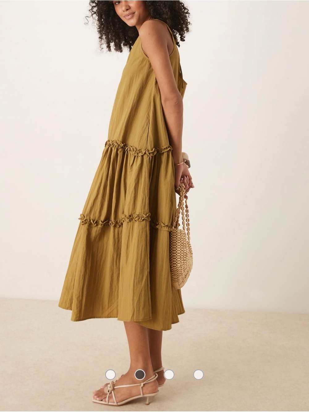 Ghospell Tiered Maxi Dress NWOT